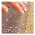 Office Chair Mats | ES Robbins 141042 45 x 53 Natural Origins Chair Mat with Lip for Carpet - Clear image number 1