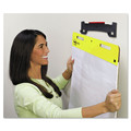 Easels | Post-it EH559-2PK Adhesive Mount Plastic Wall Easel - Smoke (2/Pack) image number 3