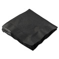  | Hoffmaster 180313 9-1/2 in. x 9-1/2 in. 2-Ply Beverage Napkins - Black (1000/Carton) image number 0