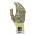 Cleaning Gloves | MCR Safety 9396L CutPro Kevlar Gloves 9396 Yellow/Black Large Pair image number 0