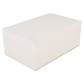 Food Trays, Containers, and Lids | SCT SCH 2717 7 in. x 4.5 in. x 2.75 in. Paper Carryout Boxes - White (500/Carton) image number 0