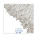  | Boardwalk BWK2016R #16 Cut-End Rayon Fiber Value Standard Mop Head - White (12/Carton) image number 6