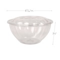  | Eco-Products EP-SB32 32 oz. Renewable and Compostable Salad Bowls with Lids (150/Carton) image number 2