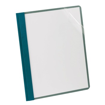 Oxford 57872EE Earthwise Recycled Clear Front Letter Size Report Covers - Blue (25/Box)