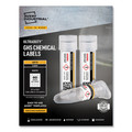 Labels | Avery 60518 UltraDuty 0.5 in. x 1.75 in. GHS Chemical Waterproof and UV Resistant Labels - White (1500/Pack) image number 0