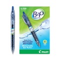 Pens | Pilot 31601 Fine 0.7 mm Retractable Blue Ink B2P Bottle-2-Pen Recycled Gel Pen - Translucent Blue Barrel (1-Dozen) image number 2