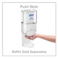 Hand Sanitizers | PURELL 5020-01 5.25 in. x 8.56 in. x 12.13 in. 1,200 mL Push-Style Hand Sanitizer Dispenser - White (1/Carton) image number 1