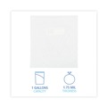  | Boardwalk BWK1GALBAG 1 Gallon, 10.56 in. x 11 in. LDPE Reclosable Food Storage Bags - Clear (250/Box) image number 3