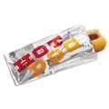 Just Launched | Bagcraft 300455 "Hot Dog" Label 3.5 in. x 8.5 in. Foil Single-Serve Bags - Silver (1000/Carton) image number 2