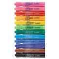 Washable Markers | Mr. Sketch 2003992 Scented Chisel Tip Watercolor Marker Classroom Pack - Assorted Colors (36/Pack) image number 1