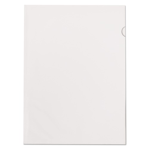 File Folders | Pendaflex 61504EE Letter Size Poly Color Transparent File Jackets - Clear (50/Box) image number 0