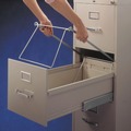File Folders | Smead 64873 Steel Hanging Folder Drawer Frame - Legal, Gray (2/Pack) image number 2