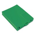 File Folders | Pendaflex 13543EE 1/3-Cut Center Position Letter Size Colored Poly End Tab Out Guides - Green (50/Box) image number 1