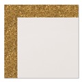 Project & Display Boards | Royal Brites 24448M 22 in. x 28 in. Heavyweight Glitter Poster Board - White with Gold Border (25/Pack) image number 1