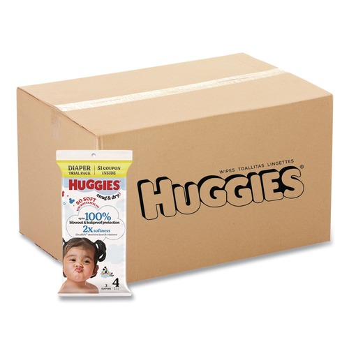 Skin Care & Hygiene | Huggies 57030 Size 4 22 lbs. to 37 lbs. Snug and Dry - Disney Design (30/Carton) image number 0