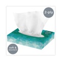  | Kleenex 21195 2-Ply Facial Tissue Junior Pack - White (80/Carton) image number 2