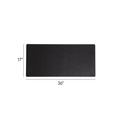 Desktop Organizers | Smead 64828 36in. x 17in. Vegan Leather Desk Pads - Charcoal image number 9