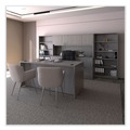 Office Filing Cabinets & Shelves | Alera ALEVA513622GY Valencia Series 34 in. x 22.75 in. x 29.5 in. Legal/Letter-Size 2-Drawer Lateral File - Gray image number 10