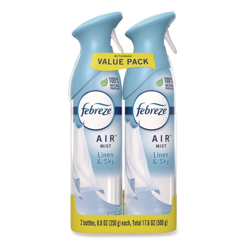 Odor Control | Febreze 80816816 8.8 oz. Aerosol Spray AIR - Linen and Sky (3 Packs/Carton) image number 0