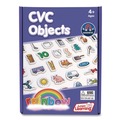 Arts & Crafts Supplies | Junior Learning Inc JL641 1.6 in. Tall Rainbow CVC Objects - White Background/Assorted Object Colors image number 2