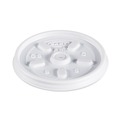 Just Launched | Dart 6JL Vented Plastic Lids For 6 oz. Hot/cold Foam Cups (100/Pack, 10 Packs/Carton) image number 1