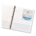Sheet Protectors | Avery 73721 1 Disc Capacity Self-Adhesive Media Pockets - Clear (10/Pack) image number 2