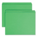 Just Launched | Smead 12110 Colored File Folders with Reinforced 1/3-Cut Top Straight Tabs - Letter, Green (100/Box) image number 0