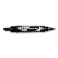Back to School Sale | Tombow 56646 Mono Twin Fine/Broad Tips Bold Permanent Marker - Black (10/Box) image number 2