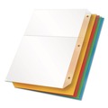 Binders | Cardinal 84007 8.5 x 11 Poly Ring Binder Pockets - Assorted Colors (5/Pack) image number 0