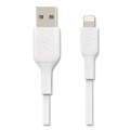 Electronic Adapters & Chargers | Belkin CAA001BT3MWH 9.8 ft. BOOST CHARGE Apple Lightning to USB-A ChargeSync Cable - White image number 2
