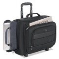 Office & Office Supplies | SOLO B64-4 16.14 in. x 6.69 in. x 13.78 in. Ballistic Polyester Classic Rolling Overnighter Case Fits Devices Up to 15.6 in. - Black image number 3