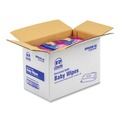 Hand Wipes | AmerCareRoyal RPBWUR-80 8 x 7 Baby Wipes Refill Pack - Unscented/White (960/Carton) image number 3