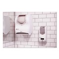Paper Towel Holders | San Jamar T1470WHCL 16.5 in. x 9.75 in. x 12 in. Smart System with iQ Sensor Towel Dispenser - White/Clear image number 5