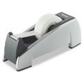 Tape Dispensers | Fellowes Mfg Co. 8032701 Office Suites Desktop Plastic Tape Dispenser with 1 in. Core - Black/Silver image number 1