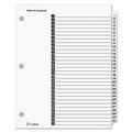 Just Launched | Cardinal 60113CB 31 Tab 1 - 31 Letter Traditional Onestep Index System - White (31/Set) image number 0