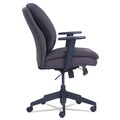 Office Chairs | SertaPedic 48967B Cosset 275-lb. Capacity Ergonomic Task Chair - Gray/Black image number 1