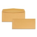 Envelopes & Mailers | Quality Park QUA11362 4.5 in. x 10.38 in. No. 11 Commercial Flap Gummed Closure Kraft Envelope - Brown Kraft (500/Box) image number 1