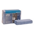 Paper Towels and Napkins | Tork 440278 4-Ply 12.8 in. x 16.4 in. Unscented Industrial Paper Wiper - Blue (450/Carton) image number 4