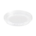 Food Trays, Containers, and Lids | SOLO LG8R-0090 Bare Eco-Forward ProPlanet Seal RPET Plastic Deli Container Recessed Lids Fits 8 oz. Volume Capacity - Clear (50/Pack, 10 Packs/Carton) image number 3