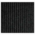 Office Chair Mats | Crown NR 0034CH 36 x 48 Needle-Rib Polypropylene Wiper/Scraper Mat - Charcoal image number 2