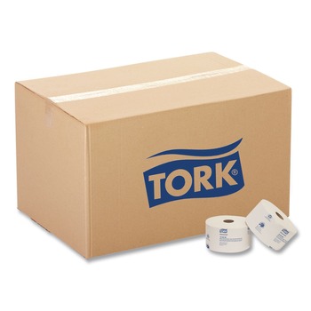 Tork 160090 Universal 2-Ply Septic Safe High Capacity Bath Tissue w/OptiCore - White (12/Carton)