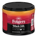  | Folgers 2550030439 22.6 oz. Canister Black Silk Coffee (6/Carton) image number 0