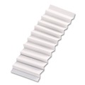 File Folders | Pendaflex 242 2 in. Wide 1/5-Cut Blank Inserts for Hanging File Folders - White (100/Pack) image number 1