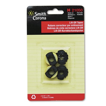 Smith Corona 21050 C21050 Lift-Off Tape (2/Pack)