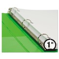 Just Launched | Samsill U86378 11 in. x 8.5 in. 3 Rings 1 in. Capacity Earth’s Choice Plant-Based Durable Fashion View Binder - Lime (2/Pack) image number 3