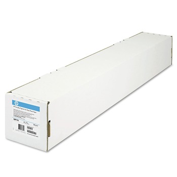 HP Q8917A 36 in. x 100 ft. 9.1 millimeter Everyday Pigment Ink Photo Paper Roll - Glossy White (1-Roll)