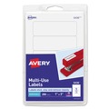 Labels | Avery 05436 1 in. x 3 in. Removable Multi-Use Labels for Inkjet/Laser Printers - White (5/Sheet, 50 Sheets/Pack) image number 0