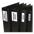 Labels | C-Line 70013 1 x 2.81 Self-Adhesive Top Load Ring Binder Label Holders - Clear (12/Pack) image number 2