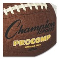 Clearance Center | Champion Sports CF100 Pro Composite Football - Brown/Official Size image number 5