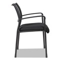  | Alera ALEEK43ME10B Eikon Series 20.86 in. x 24.01 in. x 33.07 in. Stacking Mesh Guest Chair - Black (2/Carton) image number 5